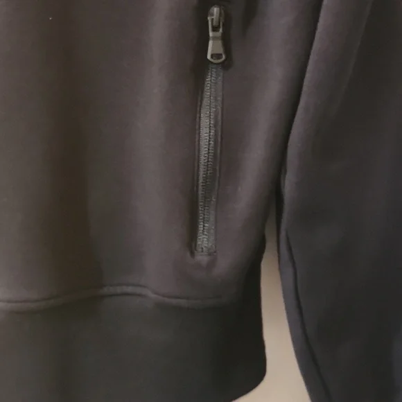 Old Navy Active Black Fleece Hoodie - Picture 5 of 9